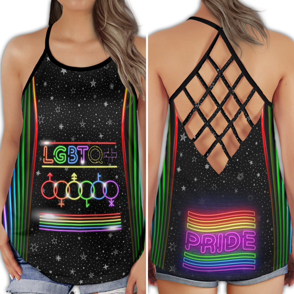 Pride Love Black Collection – Hollow Tank Top