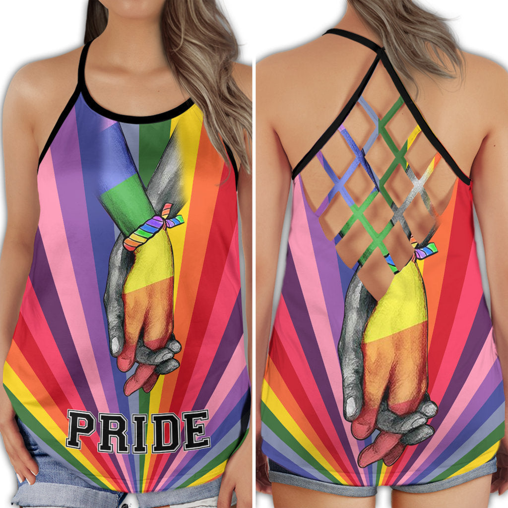 Pride Love Hands Collection – Hollow Tank Top