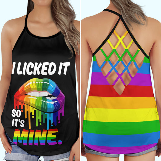Pride Love Humor Statement – Hollow Tank Top