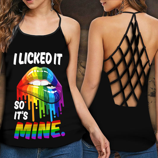 Pride Love Statement – Hollow Tank Top