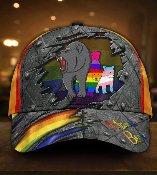LGBT Mama Bear Pride Family Style – Classic Cap