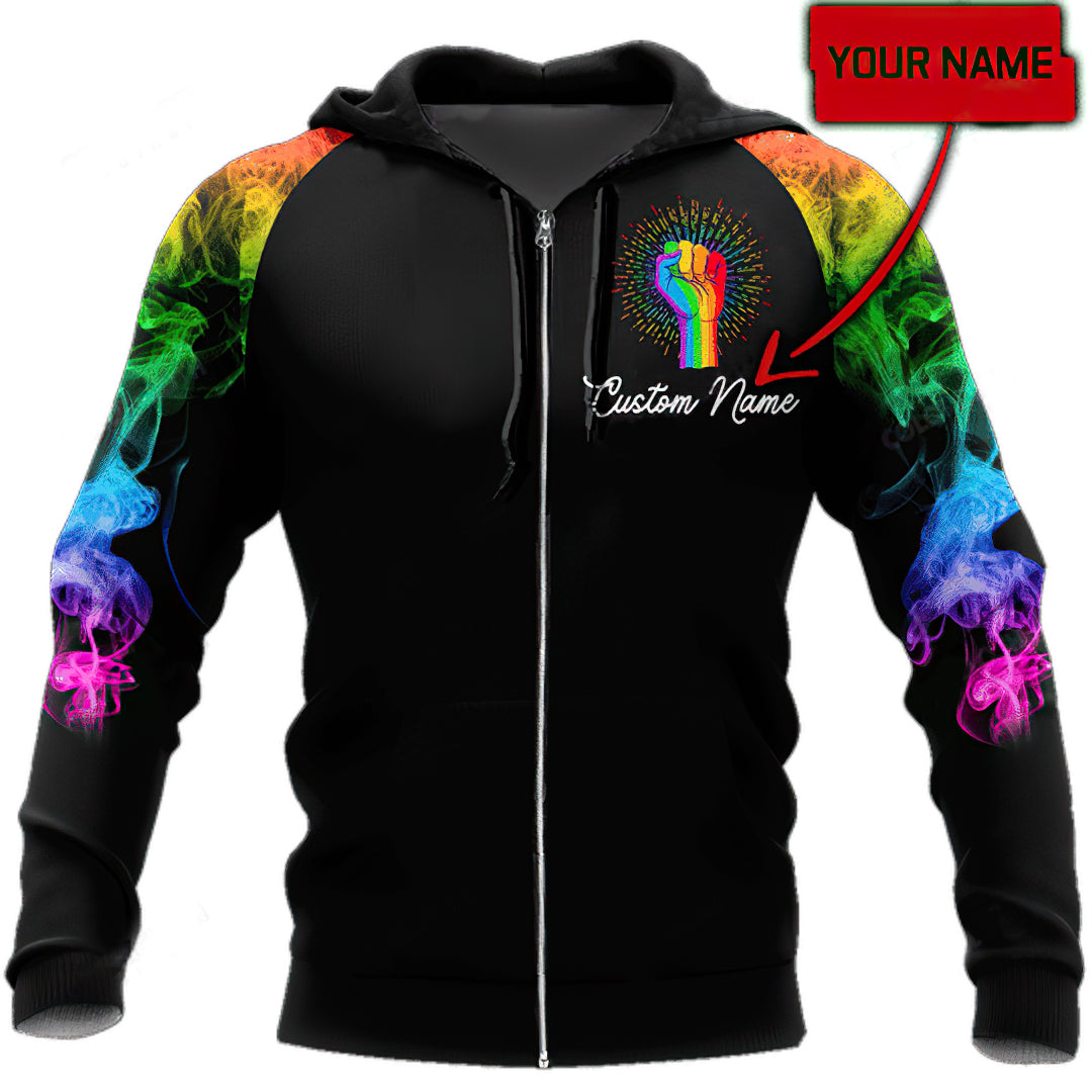 Lgbt Pride Custom Art – 3D Hoodie