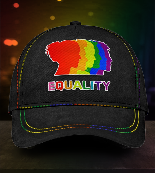 Pride Equality Message – Classic Cap