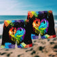 LGBT Pride Dragon Colorful Artwork – Beach Short