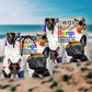 LGBT Pride French Bulldog Art – Beach Short