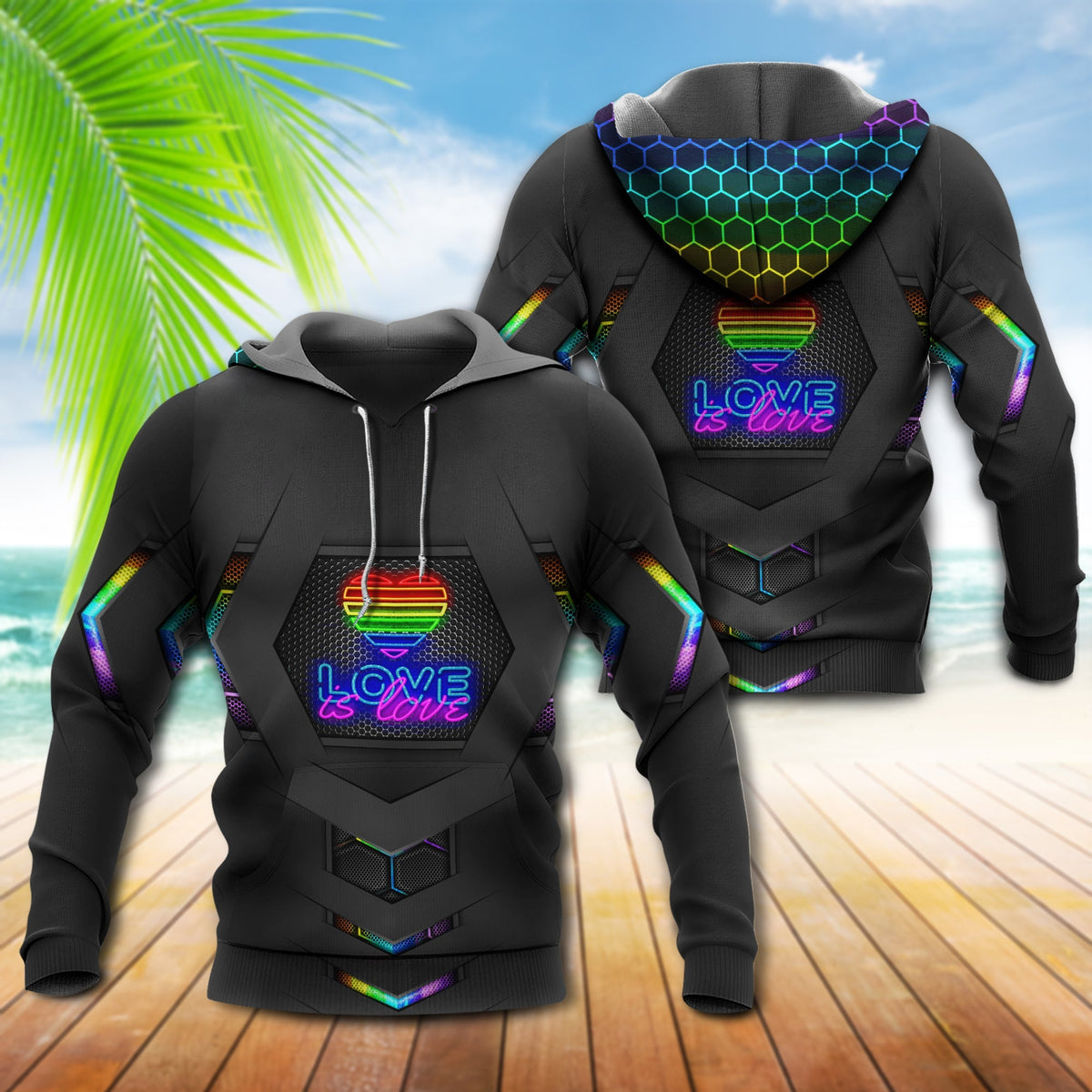 LGBT Pride Lover - 3D Hoodie