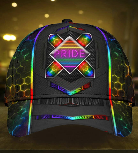 Pride Neon Pattern Vibes – Classic Cap