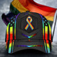 LGBT Ribbon Carbon Pride Style – Classic Cap