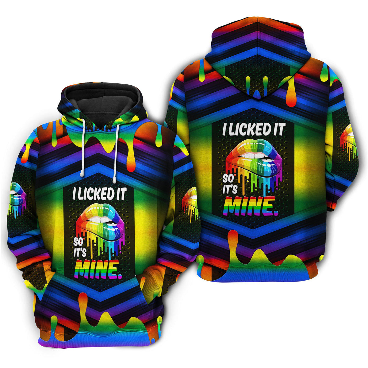 Pride Humor Quote Art – 3D Hoodie