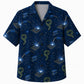 Labor Day Hawaiian Shirt Aloha Pocket Linen Print for the Holiday