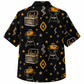 Labor Day Hawaiian Shirt- Backyard Grill and Cooler Print for Cookouts