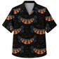 Labor Day Hawaiian Shirt- Black Bunting Rosette and Swag Print