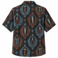 Labor Day Hawaiian Shirt- Blue Damask Tool Print for the Long Weekend