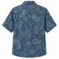 Labor Day Hawaiian Shirt- Blue Paisley Wrench and Pouch Print