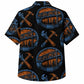 Labor Day Hawaiian Shirt Bridge Hammer Ember Print for the Holiday