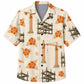 Labor Day Hawaiian Shirt - Crane Scaffold Hibiscus Print for Tradesmen
