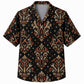 Labor Day Hawaiian Shirt- Damask Hammer and Wrench Print for Workers