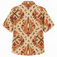 Labor Day Hawaiian Shirt - Damask Plier and Bolt Print for Tradesmen