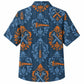 Labor Day Hawaiian Shirt - Damask Wrench and Pipe Tool Print for the Jobsite