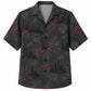 Labor Day Hawaiian Shirt- Factory Dusk and Palm Silhouette Print