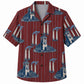 Labor Day Hawaiian Shirt Firework Union Cream Print for the Holiday