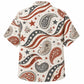 Labor Day Hawaiian Shirt- Flag Wave and Bandana Paisley Print