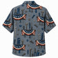 Labor Day Hawaiian Shirt Flag Wrench Grey Print for the Holiday