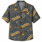 Labor Day Hawaiian Shirt- Flowing Stripe and Star Print for the Weekend