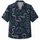 Labor Day Hawaiian Shirt- Garment Union Stamp and Sewing Print