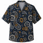 Labor Day Hawaiian Shirt- Gear Paisley Bandana Print for Men