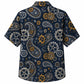 Labor Day Hawaiian Shirt- Gear Paisley Bandana Print for Men