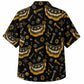 Labor Day Hawaiian Shirt- Golden Bunting and Bolt Print for the Weekend
