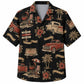 Labor Day Hawaiian Shirt- Good Food Good Times Cookout Print
