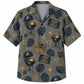 Labor Day Hawaiian Shirt- Grill Spark Picnic Basket Print for Workers