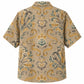 Labor Day Hawaiian Shirt- Hammer Ribbon Damask Print for Men