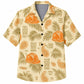 Labor Day Hawaiian Shirt - Hard Hat Paisley Palm Frond Print for Tradesmen