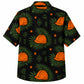 Labor Day Hawaiian Shirt - Hard Hat Palm and Star Print for Weekend Wear