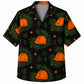 Labor Day Hawaiian Shirt - Hard Hat Palm and Star Print for Weekend Wear