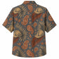 Labor Day Hawaiian Shirt- Hard Hat and Paisley Palm Print for Summer