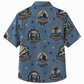 Labor Day Hawaiian Shirt- Machinist and Shipwright Guild Print