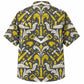 Labor Day Hawaiian Shirt- Mallet and Chisel Ornate Damask in Charcoal