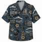 Labor Day Hawaiian Shirt- Pickup Truck and Surfboard Grill Print