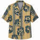 Labor Day Hawaiian Shirt- Rail Local Badge Stripe Print for Workers