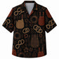 Labor Day Hawaiian Shirt- Rope Coil and Work Apron Print for Summer
