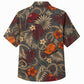 Labor Day Hawaiian Shirt - Rope Frond and Hibiscus Print for Summer