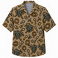 Labor Day Hawaiian Shirt Rope Knot Brown Print for the Holiday