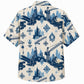 Labor Day Hawaiian Shirt- Skyline Beam Ironworker Pattern for Summer