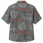 Labor Day Hawaiian Shirt- Slate Toolbox and Tape Measure Print