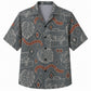 Labor Day Hawaiian Shirt- Slate Toolbox and Tape Measure Print
