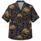 Labor Day Hawaiian Shirt- Steel Beam and Rope Medallion Print for Men